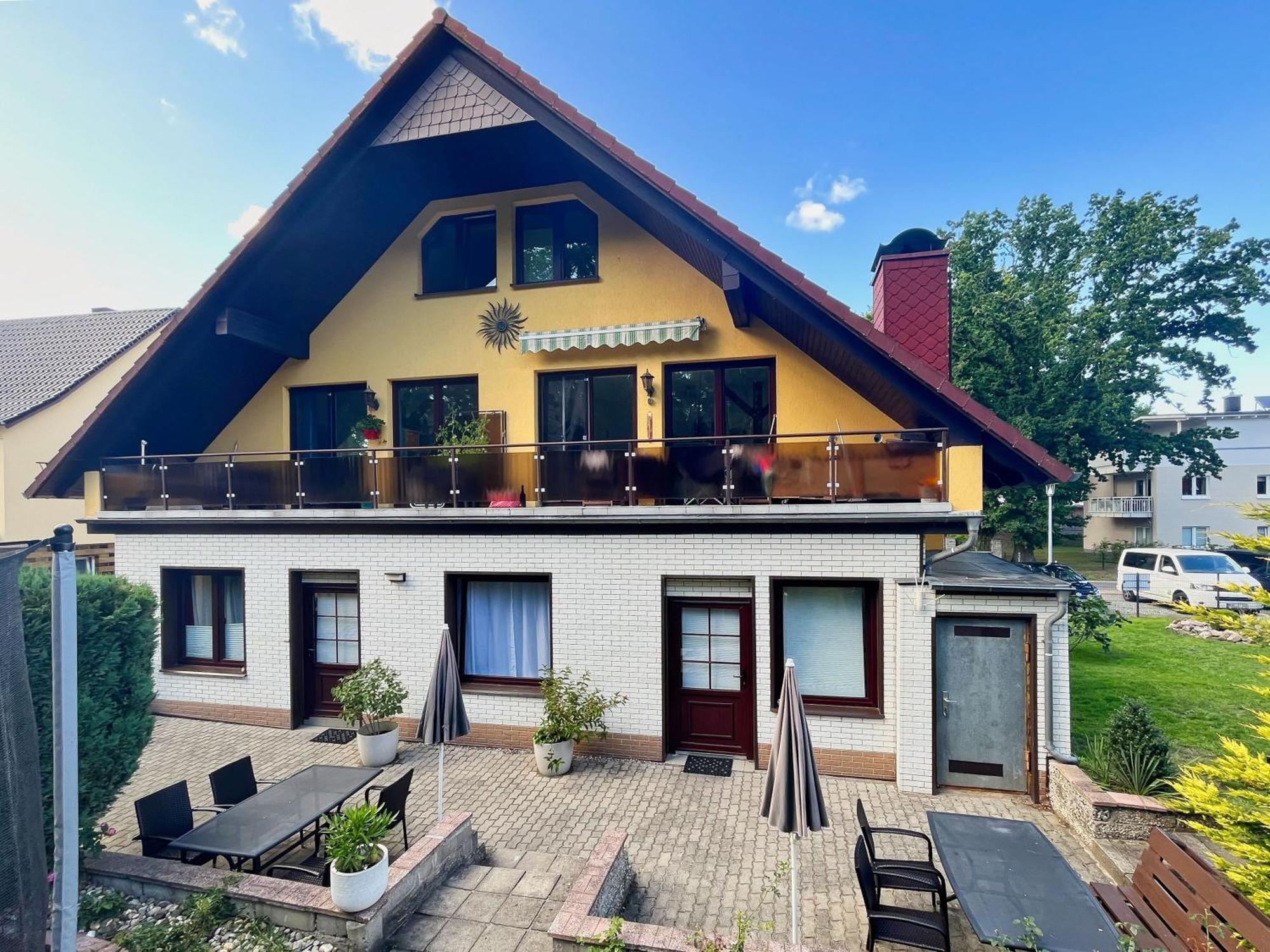 Ferienhus Baabe Fewo 01 Terrasse, Sauna- Und Schwimmbadnutzung Im Ahoi Sellin المظهر الخارجي الصورة